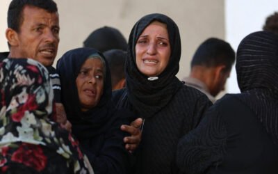 Israeli attacks at Gaza aid distribution point, school and camp kill at least 21