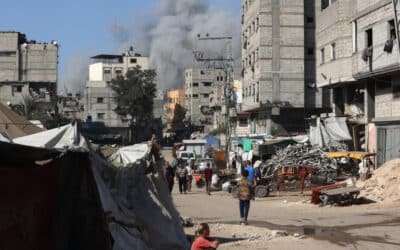 Israeli strikes kill dozens in Gaza including several children