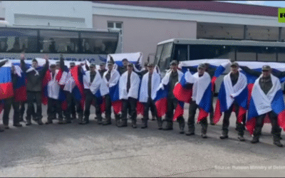 Russian soldiers returned from Ukrainian captivity – MOD (VIDEO)