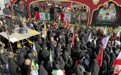 Mass state funeral in Iran honours top brass, nuclear scientists killed in war with Israel