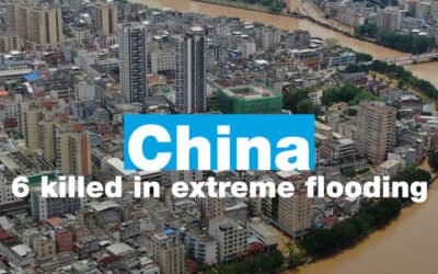 China: 6 killed in extreme floods