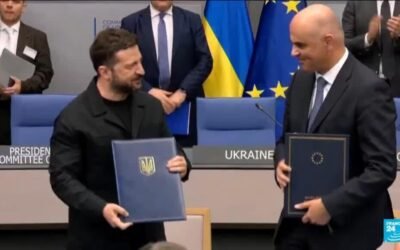 Zelensky, Europe rights body sign accord for Ukraine war tribunal