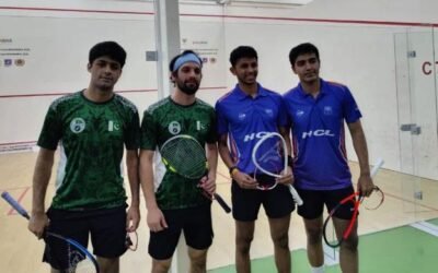 Pakistan bags silver in Asian doubles Squash Championship final against India