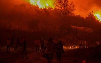 Turkey’s fourth largest city at risk as wildfires sweep southern Europe
