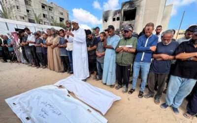 Israeli gunfire kills 26 near Gaza aid distribution centres, civil defence says