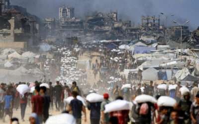 Pope Leo slams ‘barbarity’ of Gaza war as Israeli gunfire kills at least 93 at aid point