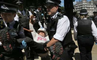 Dozens arrested after UK brands Palestine Action a ‘terror group’ (VIDEOS)