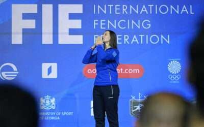 Russian athlete takes fencing world title