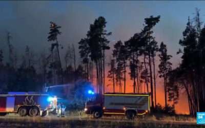 Heatwaves and wildfires break out in Europe