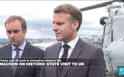 King Charles hosts France’s Macron in first European state visit since Brexit