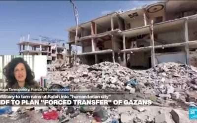 Israeli proposal for forced relocation of Gazans ‘may be a way to pacify right-ring base’