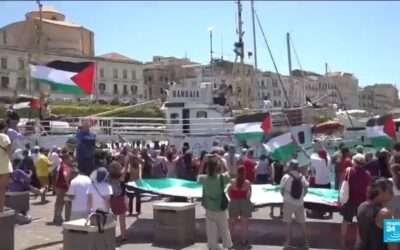 New Gaza-bound aid boat leaves Italy