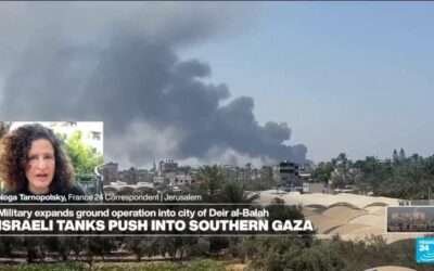 Gaza: Israeli military expands ground operation into city of Deir al-Balah