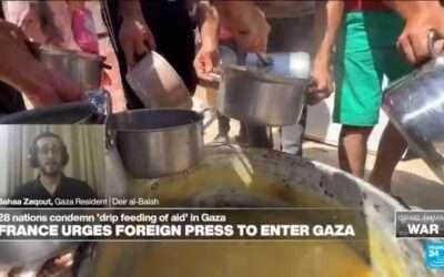 Gaza: ‘It’s impossible to get food’ says a resident to FRANCE 24