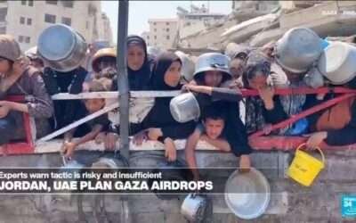 Gaza aid airdrops spark criticism, as starvation deepens in the Strip