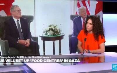 Starmer–Trump meeting: US president sees signs of ‘real starvation’ in Gaza”