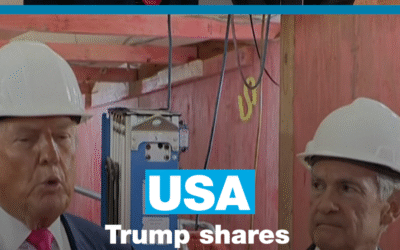 USA: Trump shares awkward exchange with Fed chair Powell