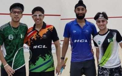 Five Pakistani players secure berth in Asian Junior Squash Championship semis