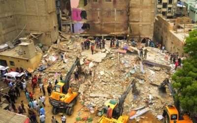 Karachi building collapse: Death toll now at 16 after two more bodies recovered from rubble