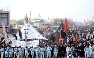 Muharram 9 processions held across Pakistan peacefully amid tight security