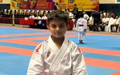 Pakistan’s Huzaifa Arshad wins gold at South Asian Karate Championship