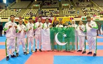 Pakistani karatekas clinch 10 medals at South Asian Karate Championship