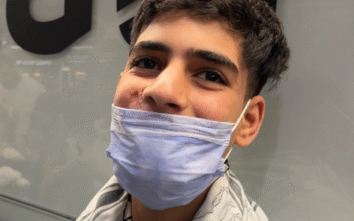 Gazan boy, 15, given hero’s welcome as he arrives in UK for urgent medical treatment