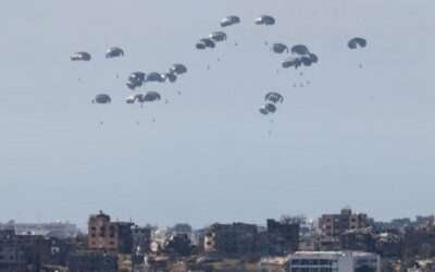 Israel allows foreign countries to parachute aid into Gaza