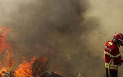 Wildfires rage in Europe as millions swelter under record heat