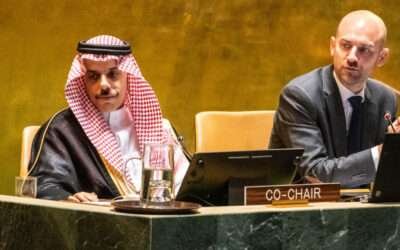 France, Saudi Arabia spearhead framework for two-state solution between Israel, Palestine