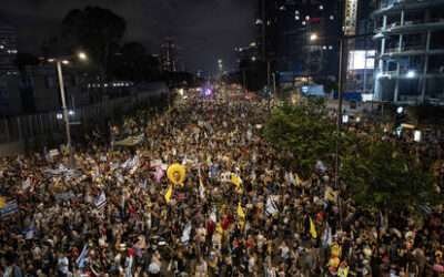 Thousands protest in Israel against plan to seize Gaza City