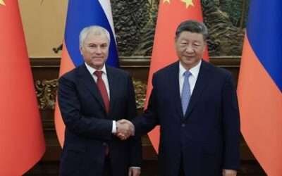 Russia’s top MP delivers Putin message to Xi