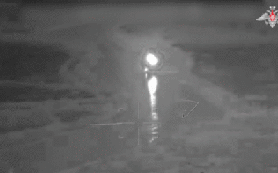 WATCH Russian naval drone take out Ukrainian warship