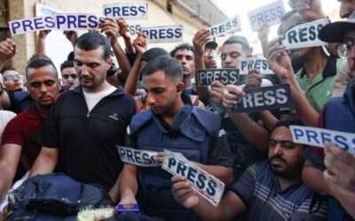 Israeli strike kills journalists in Gaza City, worsening the death toll for the media