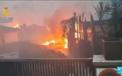 Wildfires in Spain kill one person as thousands forced to flee