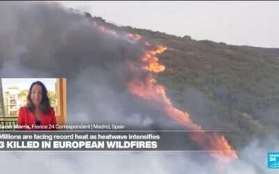 Two reported dead from wildfires in Spain amid European heatwave