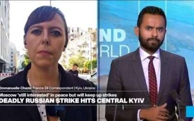 Deadly Russian strike hits central Kyiv