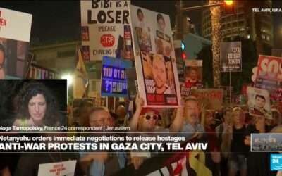 Netanyahu orders new talks to release all hostages, pushes ahead with Gaza City takeover