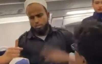 Muslim passenger slapped during panic attack on Indian airline