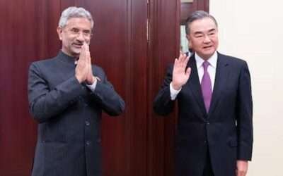 Indian foreign minister stresses on border peace in talks with China’s Wang