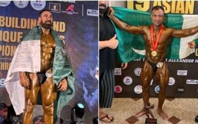 Pakistan wins two gold medals at Asian Bodybuilding Championship
