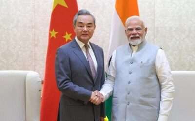 Ties thaw between Asian rivals India and China