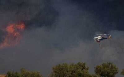 At least two dead as wildfires sweep across southern Europe