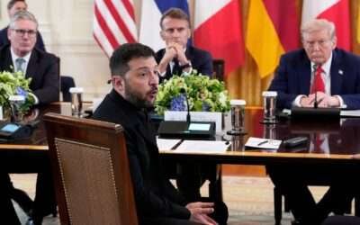 Trump says US will give Ukraine security guarantees – but Europe will ‘take a lot of the burden’