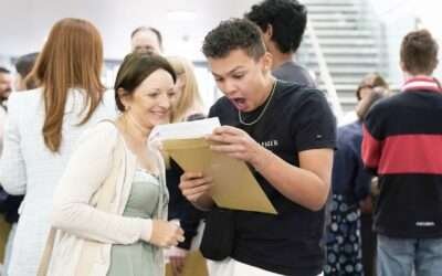 Thousands of teenagers receive their GCSE results – but gender gap persists