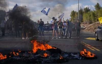 Protesters go on strike in Israel demanding ceasefire and release of Gaza hostages