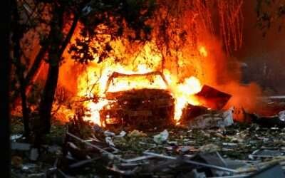 Russian missile and drone attack on Kyiv kills at least 14 people