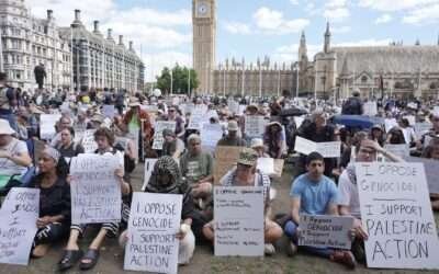 Home secretary defends arrest of more than 500 people at Palestine Action protests