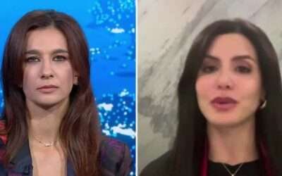 Yalda Hakim speaks to the woman competing as Miss Palestine in global beauty show