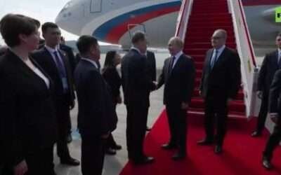 Putin arrives in China for SCO summit and Victory Day (VIDEO)